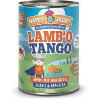 Produktbild von HAPPY JACKY Hund Nassfutter Monoprotein Lamm und Kartoffel Sensitive 12x410 g