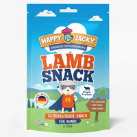 Produktbild von HAPPY JACKY Monoprotein Hundesnack Lamm getreidefrei und ohne Zucker 6 x 125g - 6 x 125 g