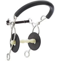 Produktbild von Happy Mouth Hackamore für Pferde Intero Hb-2726 Schwarz Edelstahl