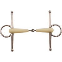 Produktbild von Happy Mouth Nadelgebiss für Pferde in Gold und Beige