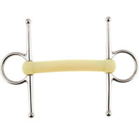 Produktbild von Happy Mouth Nadelgebiss für Pferde in Gold und Beige