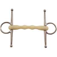 Produktbild von Happy Mouth Nadelgebiss für Pferde in Gold und Beige