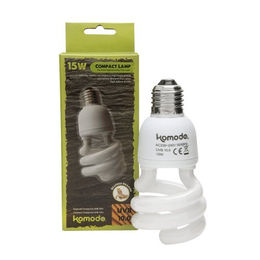 Happy Pet Komodo UVB-Kompaktlampe 10.0 ES 15W für Echsen – Bild 1 von 2