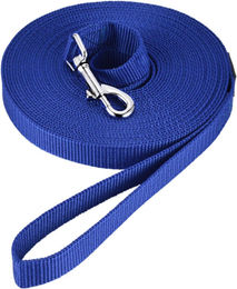 HAPPY Schleppleine aus Nylon für Hunde wasserabweisend Blau - 20 m – Bild 1 von 7