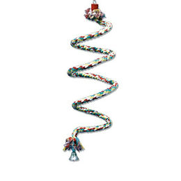 HappyBird Cotton Curl Baumwollspirale Kletterseil für Papageien in Bunt – Bild 1 von 13