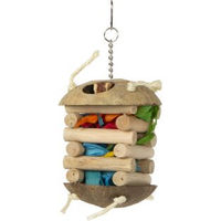 Produktbild von HappyBird Foraging Hut Versteckspielzeug für Vögel