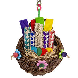 HappyBird Hangy Nibble-Basket Happy Nature Schredderspielzeug aus Papier für Papageien und Sittiche – Bild 1 von 9