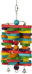 HappyBird Holzspielzeug Woodpile XL für Vögel – Bild 1 von 1