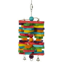 Produktbild von HappyBird Holzspielzeug Woodpile XL für Vögel