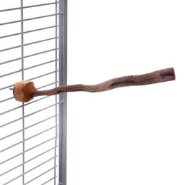 HappyBird Lianen-Sitzstange für Papageien aus Naturmaterial Braun 40-45cm – Bild 1 von 6