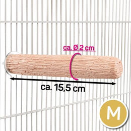 HappyBird Manu Relax Perch essbare Sitzstange aus Keramik für Papageien Medium 15,5 x 2 cm – Bild 1 von 4