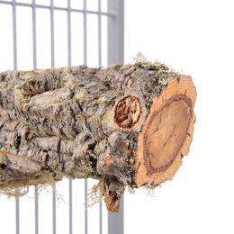 HappyBird Natur Kork Sitzstange für Papageien und Kakadus Größe L – Bild 1 von 6