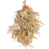 Produktbild von HappyBird Orange Shred-Tuft Happy Nature Schredderspielzeug für Papageien und Sittiche aus Papier