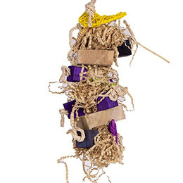 HappyBird Purple Shreddy Intelligenzspielzeug aus Papier für Papageien 150g – Bild 1 von 9