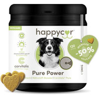 Produktbild von happycor Pure Power Nährstoff-Booster Funktionssnack für alle Altersstufen zur Unterstützung von Immunsystem und Magen-Darm-Trakt 240g