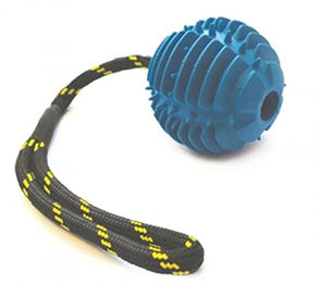 Happypet Atomic Hundespielzeug Tau Ball am Seil Assortiert 35x7x7 cm – Bild 1 von 2