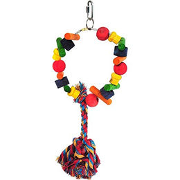 Produktbild von HAPPYPET Papageienspielzeug aus Holz in Bunt - 0,15 kg