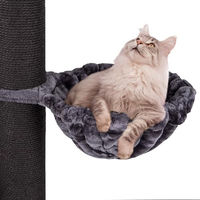 Produktbild von HAPPYPET Universal XXL Liegemulde für Kratzbaum Ø 45 cm Anthrazit für Katzen - 600 g