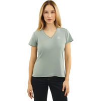 Produktbild von Harcour Berenice Damen T-Shirt aus Baumwolle in Weiß und Grün Größe M