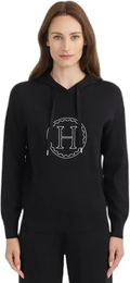 Harcour Capucine Hoodie Damen Schwarz Silber XS – Bild 1 von 1