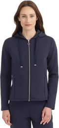 Harcour Clarianne Damen Reit Sweatjacke mit Kapuze und Reißverschluss – Bild 1 von 1
