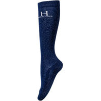 Produktbild von Harcour Glitzer Reitsocken Happy 2er Pack