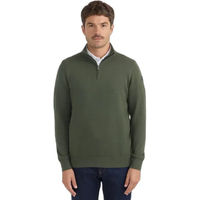 Produktbild von Harcour Parmo Herren Pullover Winter Baumwoll-Woll-Mix Silber Grün Größe M