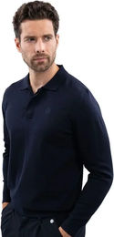 Harcour Reit-Poloshirt mit langen Ärmeln – Bild 1 von 1