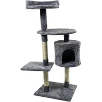 Produktbild von Hardin Kratzbaum für Katzen in Grau mit Sisal, 42 x 42 x 114 cm