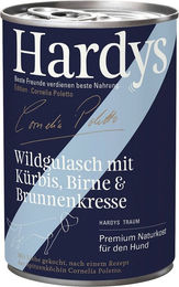 Hardys Edition C. Poletto Hundefutter Ragout mit Hirsch und Wildschwein in Sauce 6x400g – Bild 1 von 2