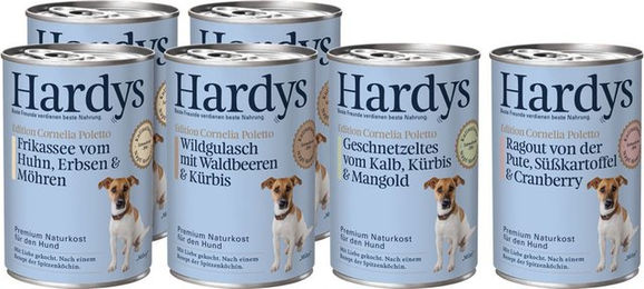 Hardys Edition Cornelia Poletto Mixpaket Getreidefrei mit hohem Fleischanteil 6x400g – Bild 1 von 2
