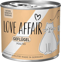 Produktbild von Hardys Love Affair Geflügel Hundefutter 6x200g