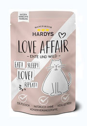 Produktbild von Hardys Love Affair Hundefutter Ente & Wild getreidefrei 12x100g