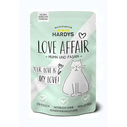 Produktbild von Hardys Love Affair Hundefutter Huhn und Fasan getreidefrei 12x100g