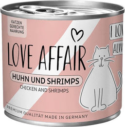 Produktbild von Hardys Love Affair Hundefutter Huhn und Garnele getreidefrei 12x200g