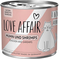 Produktbild von Hardys Love Affair Hundefutter Huhn und Garnele getreidefrei 6x200g - 6 x 200 g