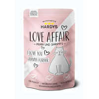 Produktbild von Hardys Love Affair Hundefutter Huhn und Shrimps Getreidefrei 24x100g