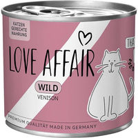 Produktbild von Hardys Love Affair Hundefutter Wild und Fisch Getreidefrei 12x200g