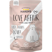 Produktbild von Hardys LOVE AFFAIR Katzen Nassfutter Ente & Wild Paté für erwachsene Katzen getreidefrei 12 x 100 g - 12 x 100 g