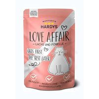 Produktbild von Hardys Love Affair Katzen Nassfutter Lachs & Forelle Paté Getreidefrei Adult 12x100g - 12 x 100 g