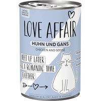 Produktbild von Hardys LOVE AFFAIR Katzen Nassfutter Paté Huhn Gans Fasan Geflügel Adult Getreidefrei 6 x 400 g