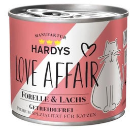 Hardys Love Affair Katzennassfutter Forelle und Lachs getreidefrei 12x185 g - 185 g – Bild 1 von 2