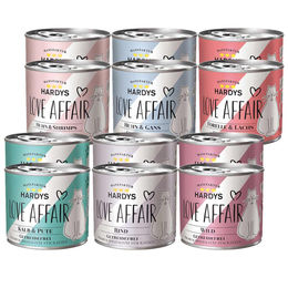 Produktbild von Hardys Love Affair Mixpaket Getreidefrei Ohne Zucker 12x200g/185g