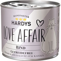 Produktbild von Hardys Love Affair Rind Katzen Pastete Getreidefrei Adult 6x200g - 6 x 200 g