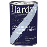 Produktbild von Hardys Manufaktur Ed. Cornelia Poletto Hundefutter Ragout mit Pute, Kürbis und Maronen, getreidefrei und monoprotein, 400g - 400 g