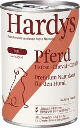 Produktbild von Hardys Pur Pferd Getreidefrei Futterdose 24 x 400 g - 6 x 400 g