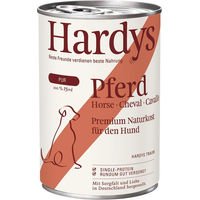 Produktbild von Hardys Pur Pferd Getreidefrei Futterdose 24 x 400 g - 6 x 400 g