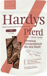 Produktbild von Hardys PUR Trockenfleischstreifen Pferd Sensitive für alle Altersstufen 100g - 100 g