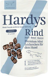 Produktbild von Hardys SENSITIV Minis Soft Belohnungssnack Rind & Apfel Hypoallergen für Hunde 125g - 125 g