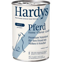 Produktbild von Hardys Sensitiv Pferdefutter getreidefrei für Magen-Darm und Verdauung 6x400g
